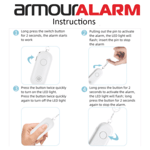 ArmourALARM by Armourcard instructions