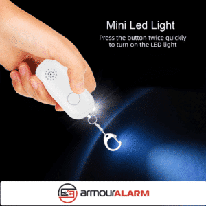 Personal safety Alarm with LED